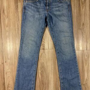 Old Navy The Diva Boot Cut Blue Jeans Size 8 Long